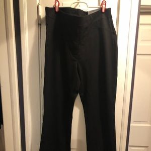 Chico’s Tall Ponte Bootcut Legging Sz 2T Black